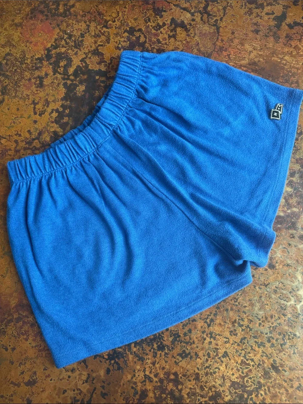 Hype & Vice University of Delaware High Waisted Blue Athletic Shorts 2” Inseam-S